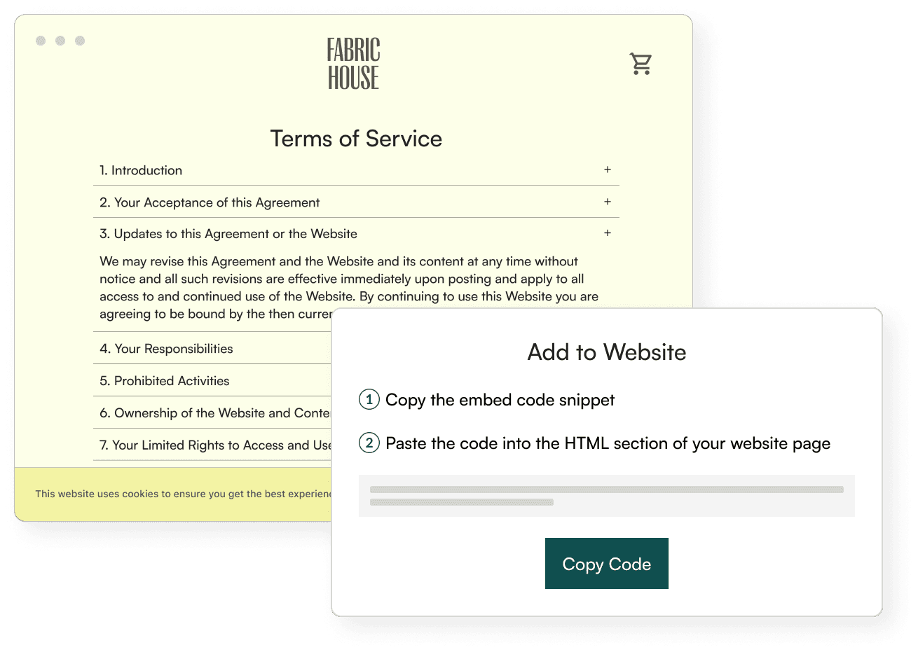 Free Terms Of Service Generator Enzuzo